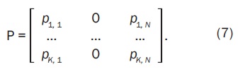 формула матрица значений индивидуальных дисперсий вектора ошибок
