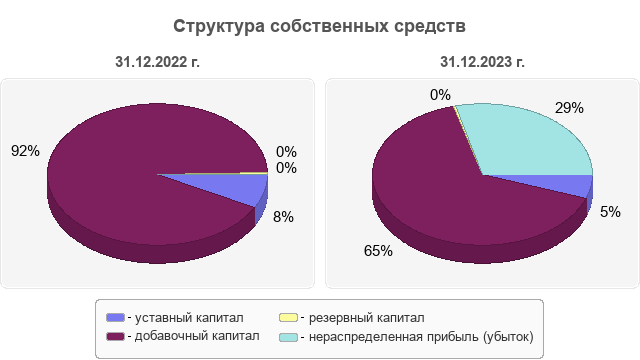 Структура собственных средств